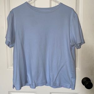 Baby blue Kim Rogers tee